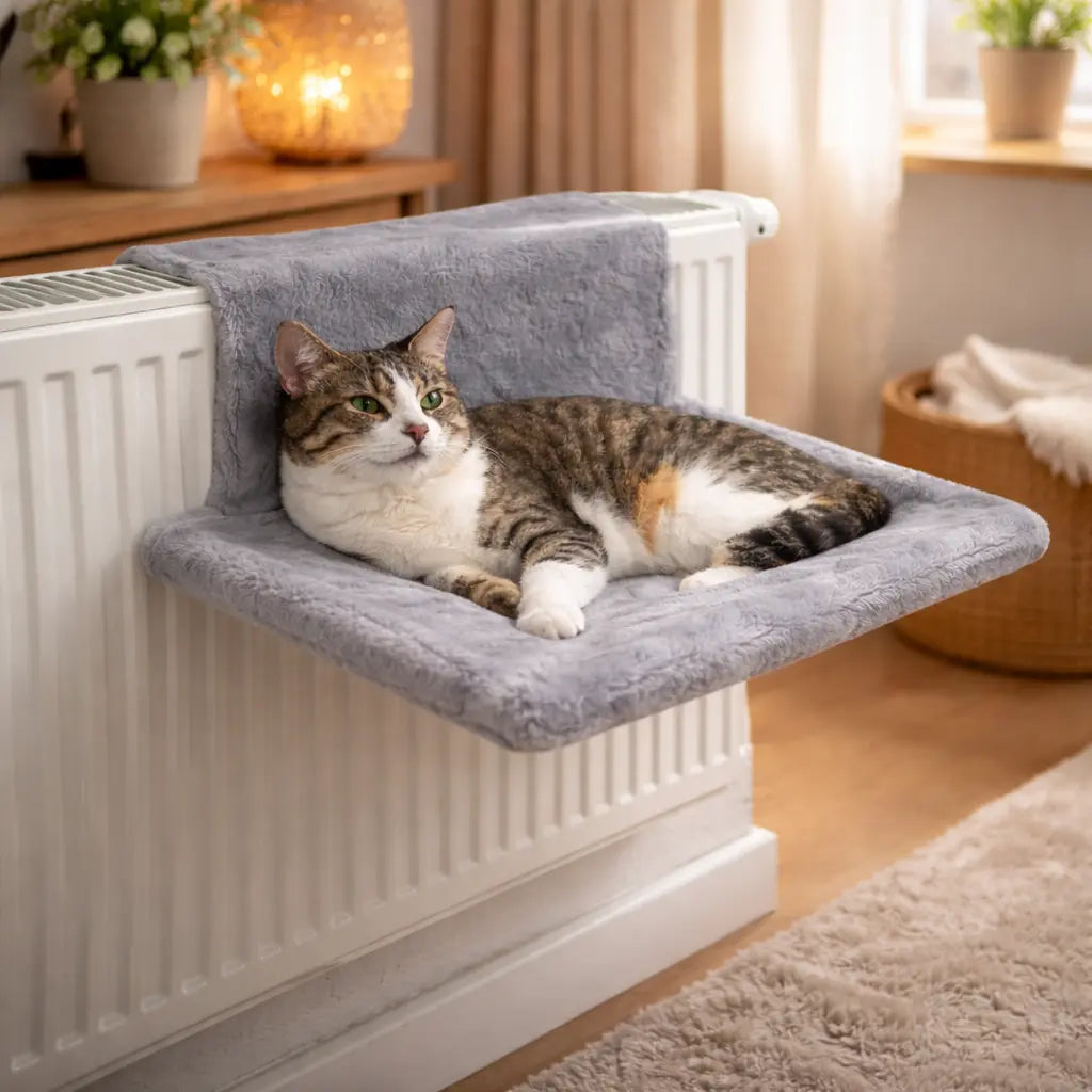 Hamac chat radiateur moelleux et chaleureux | POLAR