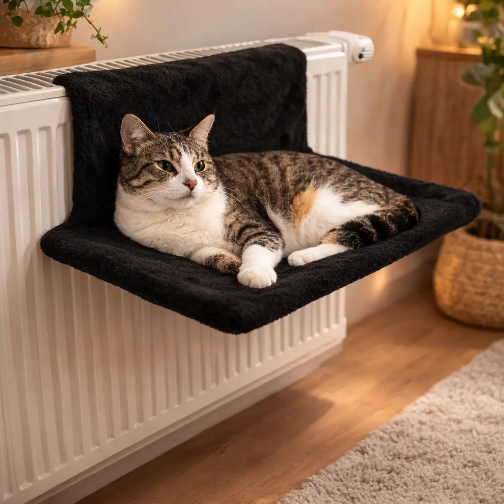 Hamac chat radiateur moelleux et chaleureux | POLAR