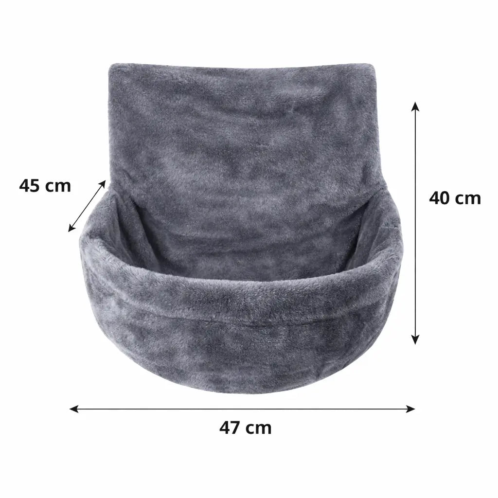 Hamac chat radiateur cocon en peluche douce | CLOUD