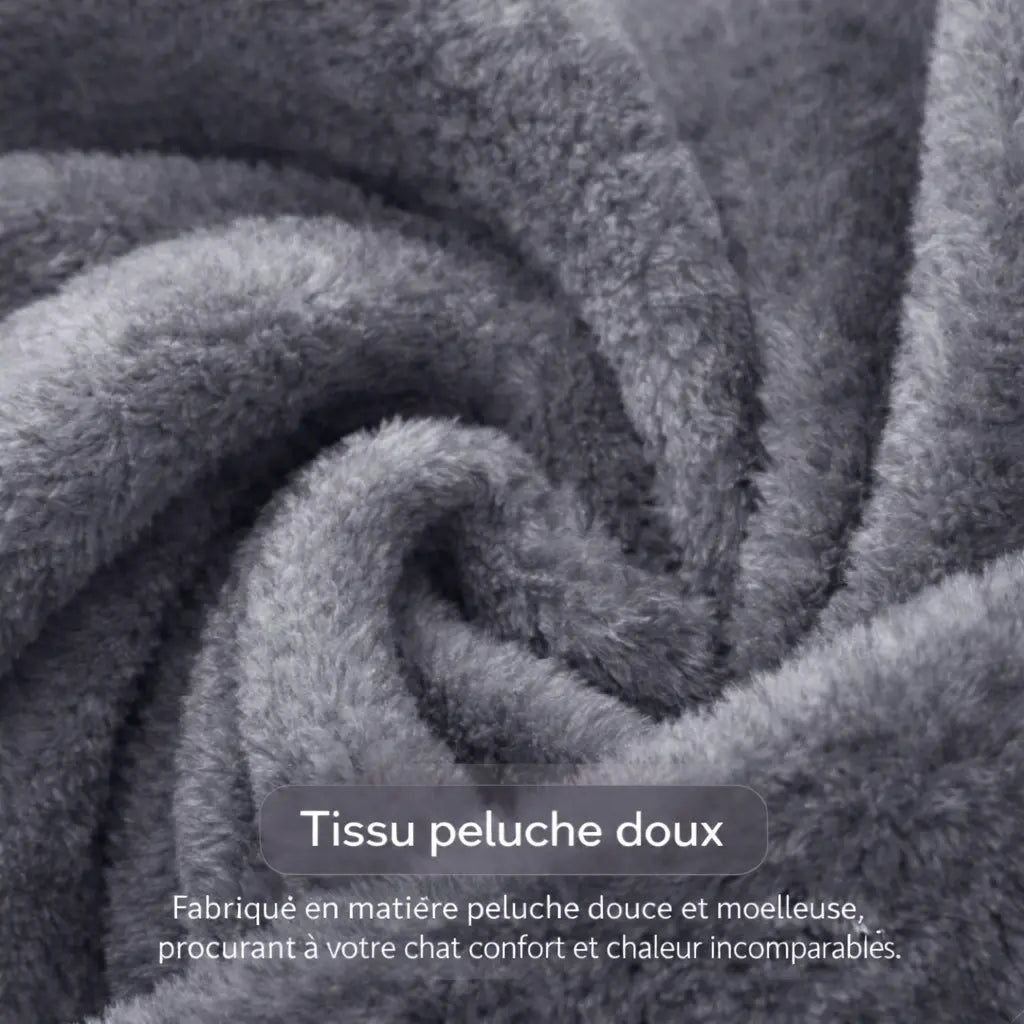 Hamac chat radiateur cocon en peluche douce | CLOUD