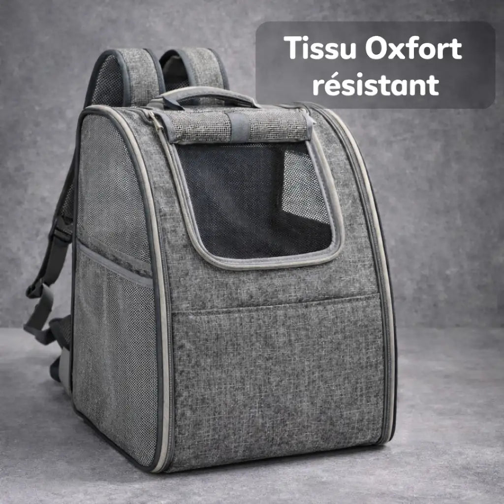 Sac à dos pour chat pliable avec ouverture latérale | ZENO